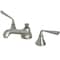 Kingston Brass KS4478ZL 8" Widespread Bathroom Faucet, Brushed Nickel KS4478ZL - alternate 1